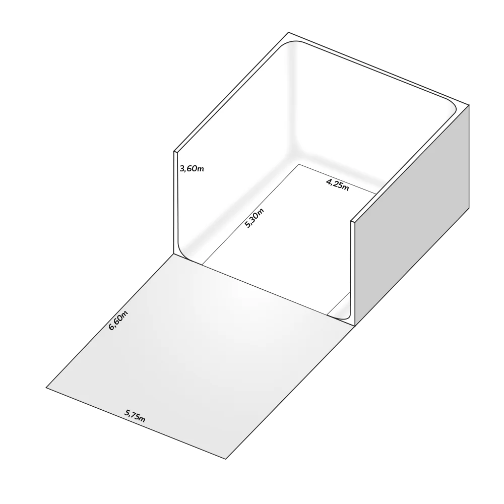 Plano del estudio